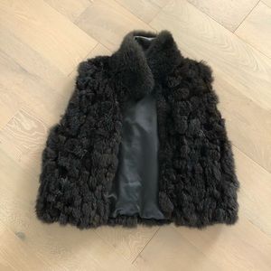 🚨Flash sale🚨 Bermans The Leather Experts Fur Vest